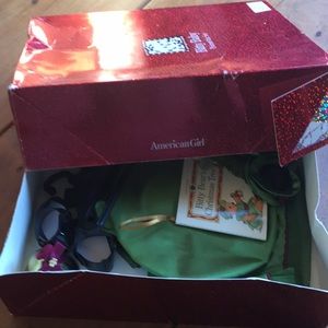 American Girl Itty Bitty Baby Poinsettia Set